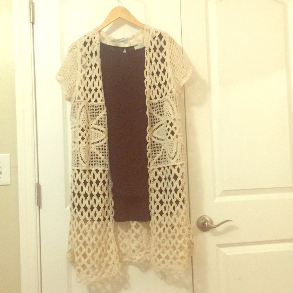 Tunic cardigan